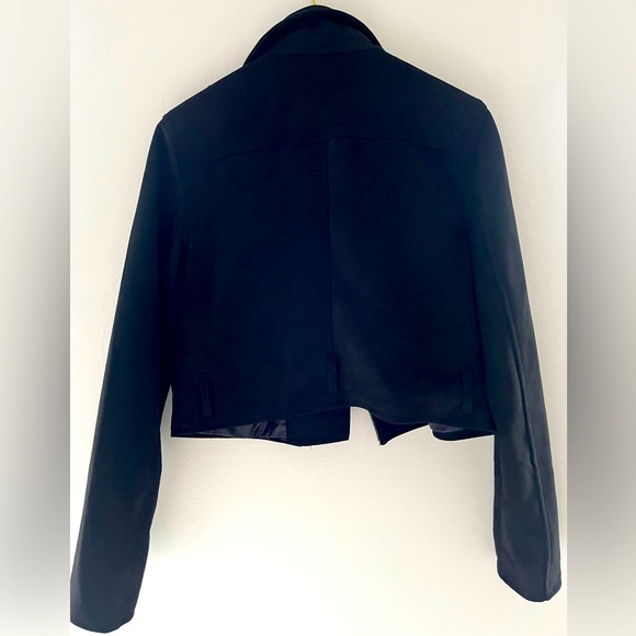 Dry Goods Suade Jacket. Black. Size M - Picture 3 of 3